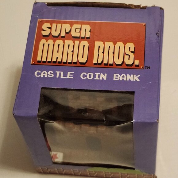 RARE Super Mario Bros. Castle Coin Bank Read Description Culture Fly 8 bit NES - Picture 6 of 10